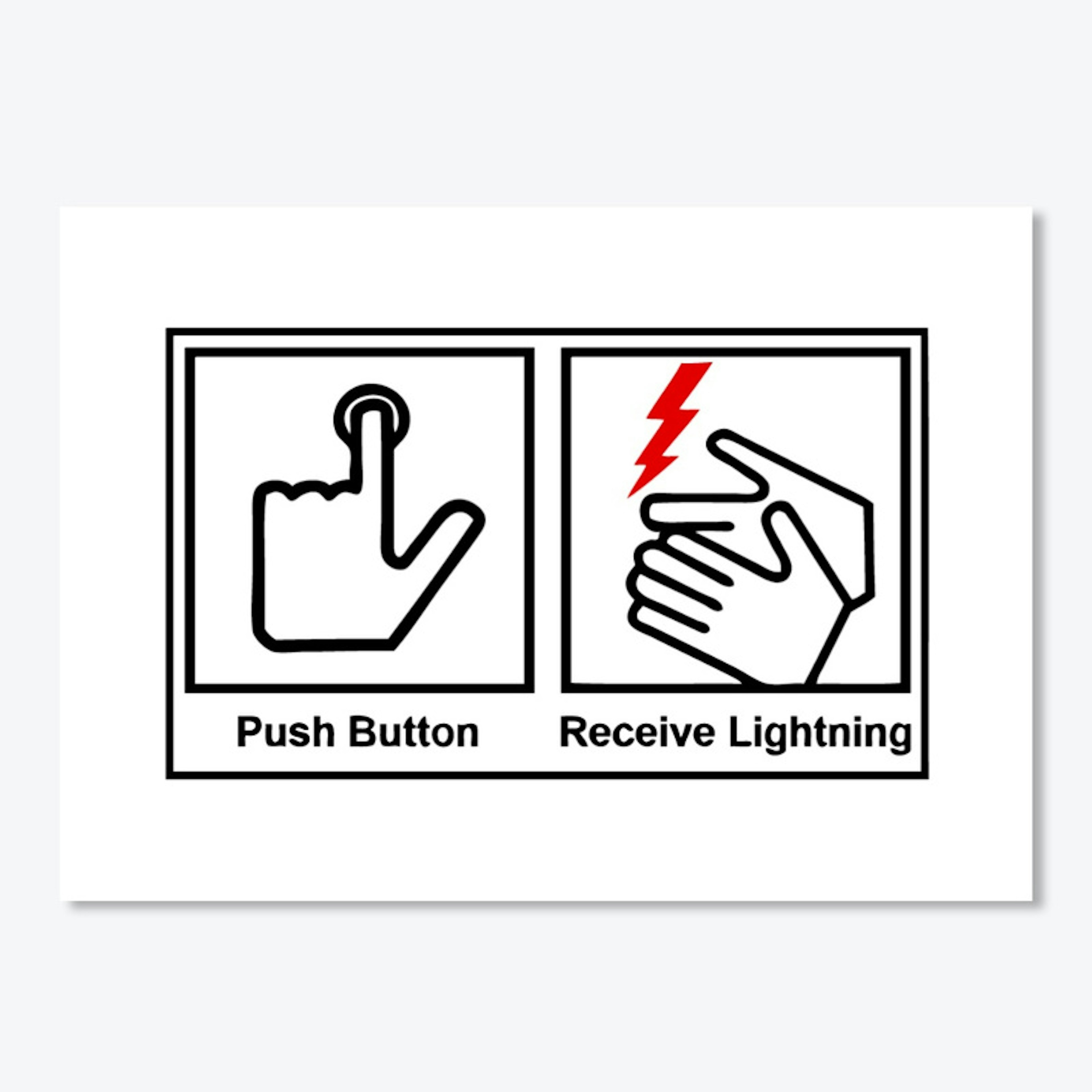 Push Button Receive Lightning